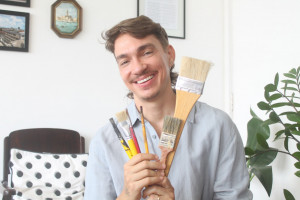 Ilustrador pernambucano Rodrigo Fischer