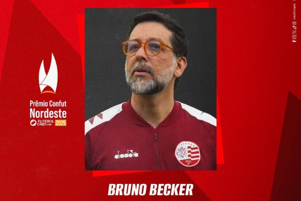 Bruno Becker é finalista na premiação da CONFUT Nordeste/Divulgação / Náutico