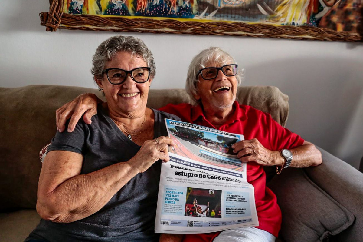 O Diario acompanha o casal desde a época em que Izabel lecionava na rede estadual/Crysli Viana/DP Foto