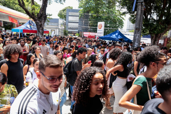 Abertura de portões do Enem 2025 (Crysli Viana/DP Foto)