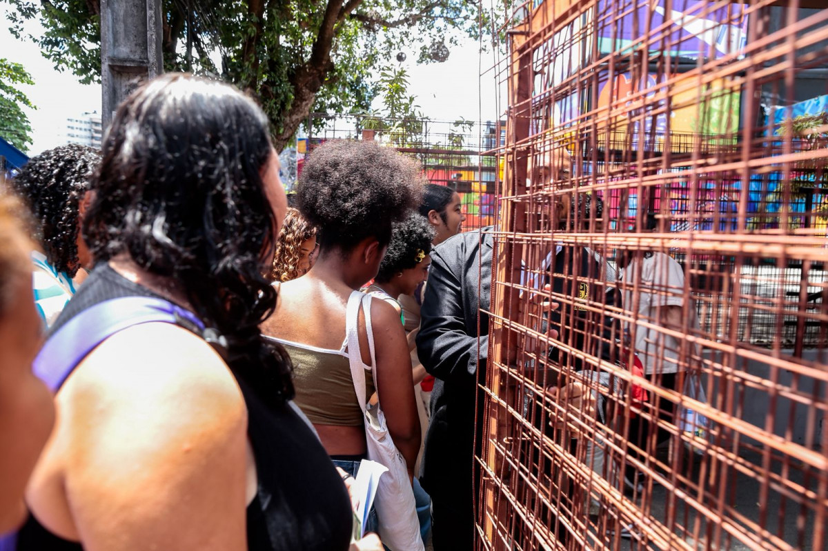 Abertura de portões do Enem 2025/Crysli Viana/DP Foto