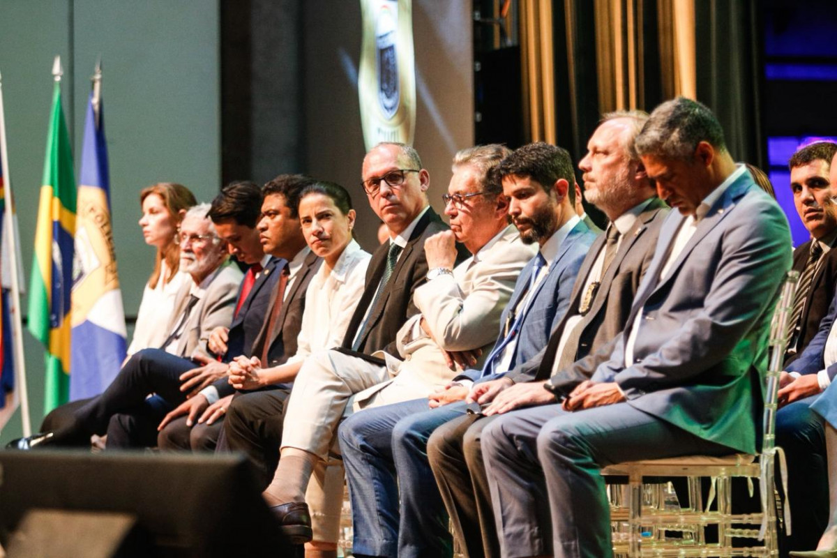 Cerimônia de posse de novo delegado-geral da Polícia Civil (Foto: Marina Torres/DP Foto)