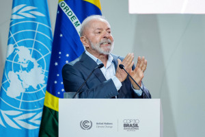 
Presidente da República, Luiz Inácio Lula da Silva, durante a cerimônia de abertura da COP30