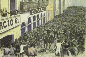 A data, que marca a promulgação do "Decreto 1" do país, rememora a data de 1889 em que o Brasil deixou de ser uma monarquia e se tornaria os "Estados Unidos do Brasil" (nomenclatura que mudou para República Federativa do Brasil em 1967)