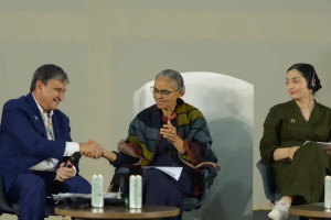 Evento reuniu autoridades de diferentes países, além de outros membros do governo brasileiro