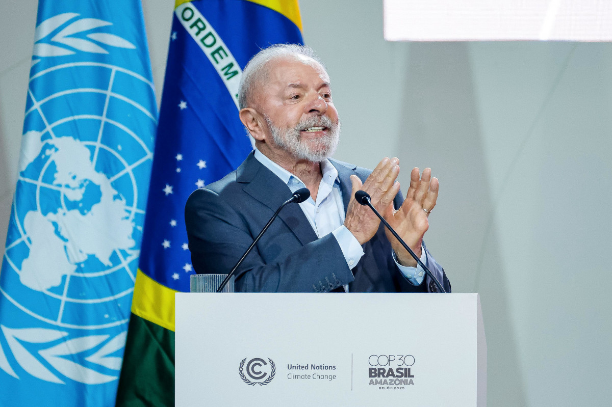 
Presidente da República, Luiz Inácio Lula da Silva, durante a cerimônia de abertura da COP30/Ricardo Stuckert / PR