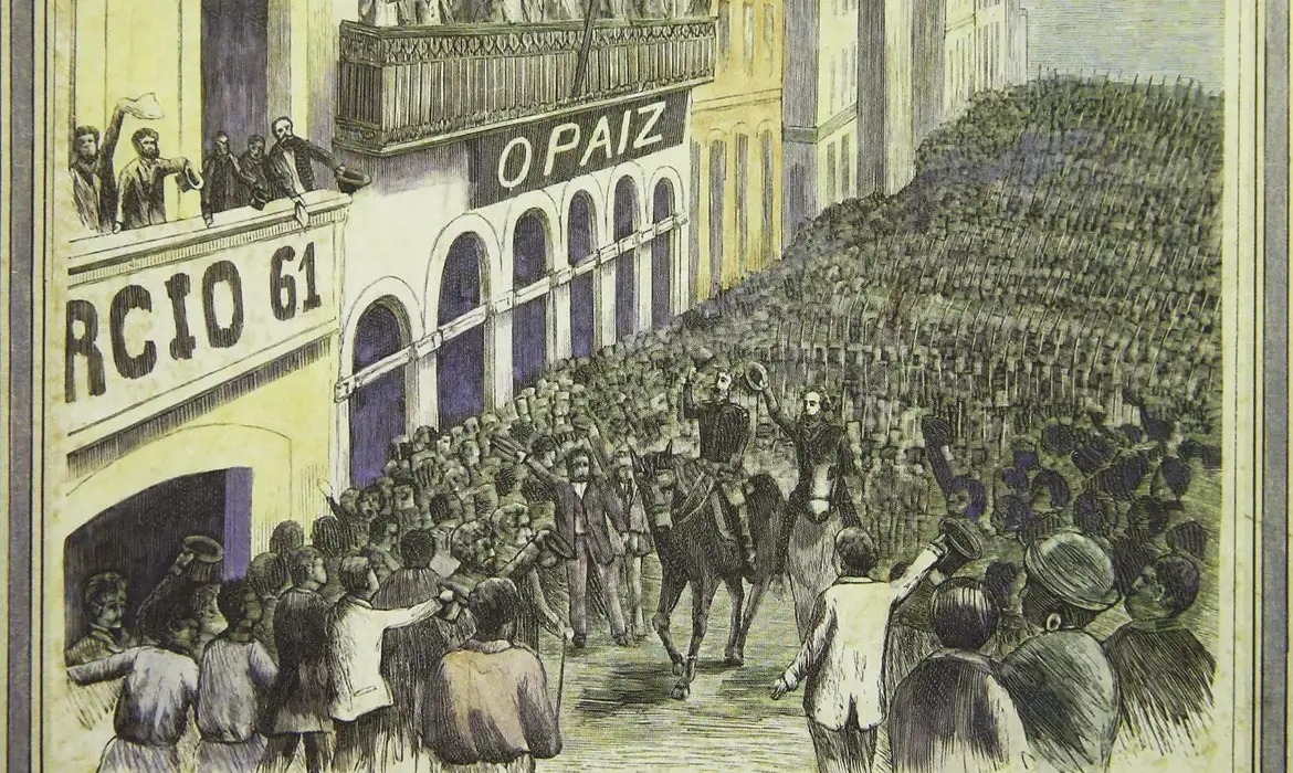 A data, que marca a promulgação do 