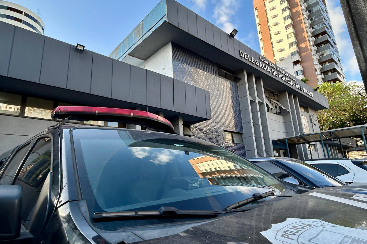 Delegacia de Boa Viagem, na Zona Sul do Recife (Foto: Adelmo Lucena/DP)