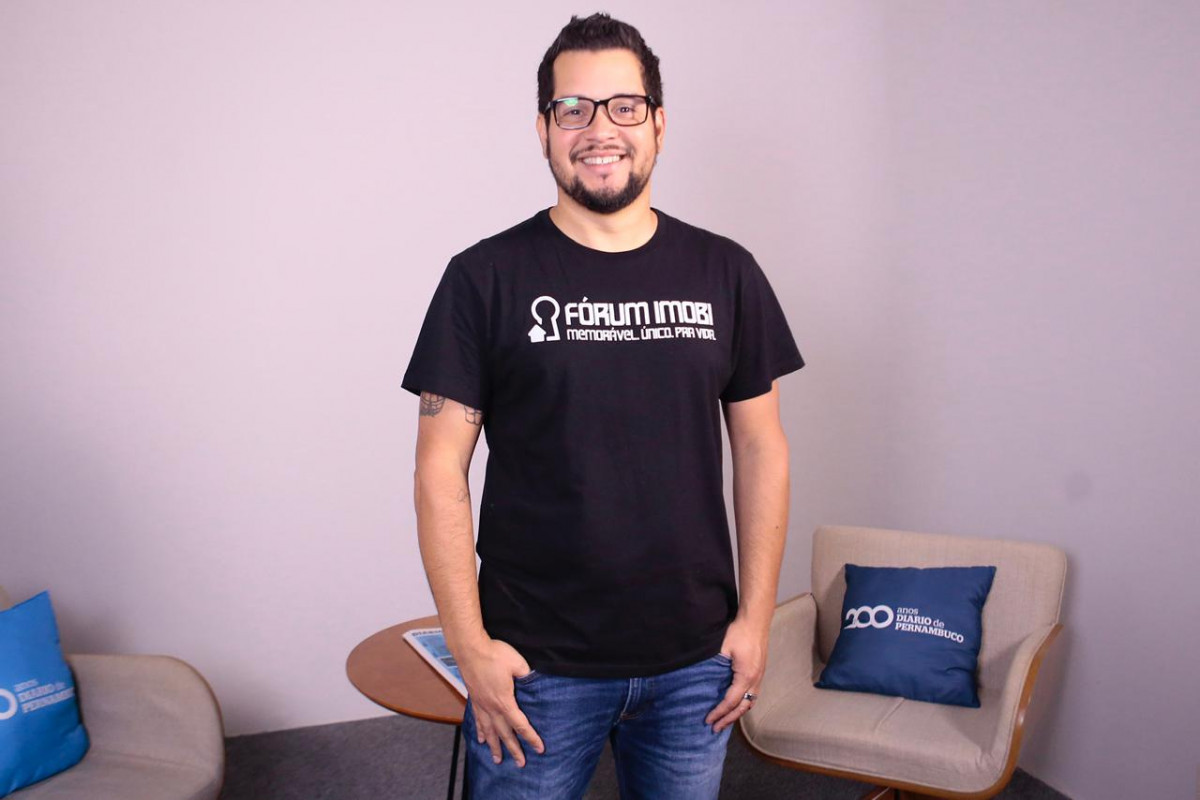 Ney Lins, co-fundador e diretor da PSIU EducaÃ§Ã£o, empresa idealizadora do FÃ³rum Imobi (Foto: Crysli Viana/ DP Foto)