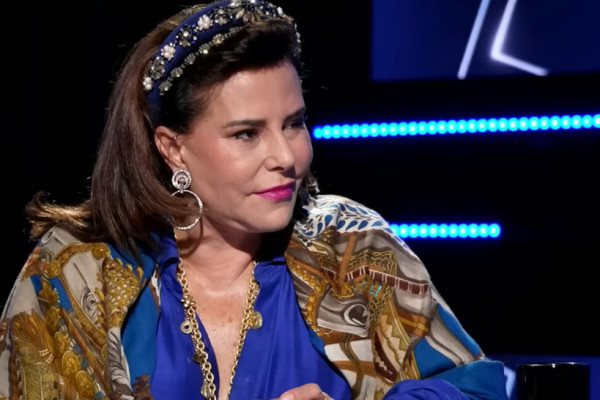 Narcisa Tamborindeguy no programa De Frente com Blogueirinha (Foto: Reprodução/Redes sociais)