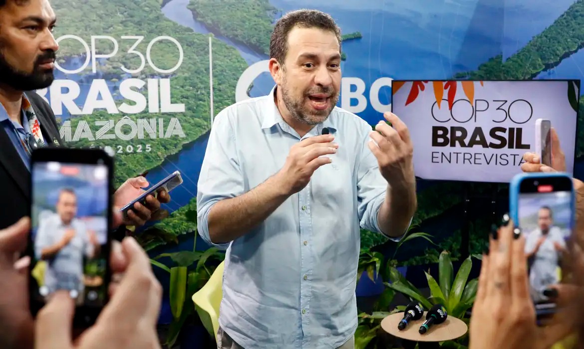 Ministro da Secretaria-Geral da Presidência da República, Guilherme Boulos/Bruno Peres/Agência Brasil