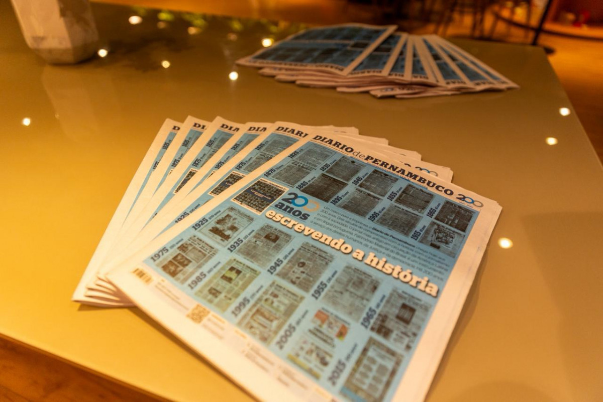 Edições de 200 anos do Diario de Pernambuco /Rafael Viera / DP Foto