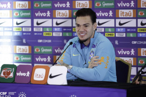 Ederson, goleiro da Seleção Brasileira