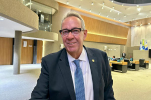 O presidente da Alepe, deputado &Aacute;lvaro Porto (PSDB) 