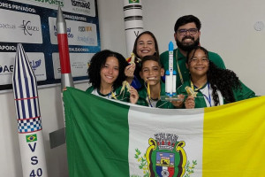 Alunos da zona rural de Igarassu conquistam ouro na Olimpíada Brasileira de Foguetes
