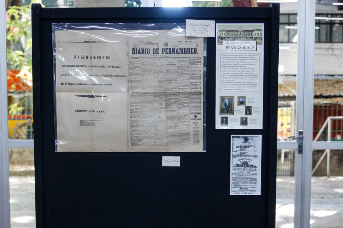 Exposição de Dom Pedro II na Unicap resgata sua passagem pelo Recife no Século XIX
 (Fotos: Marina Torres)