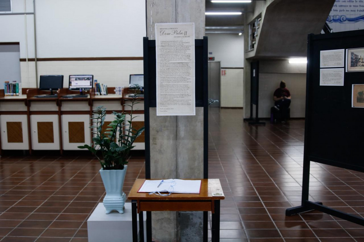 Exposição de Dom Pedro II na Unicap resgata sua passagem pelo Recife no Século XIX
 (Fotos: Marina Torres)