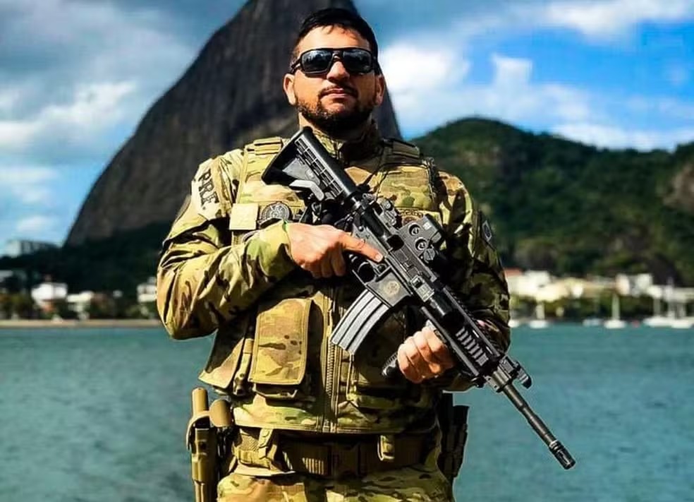 Policial rodoviário federal Thiago Demétrius da Silva Ribeiro, de 42 anos/Foto: Arquivo Pessoal