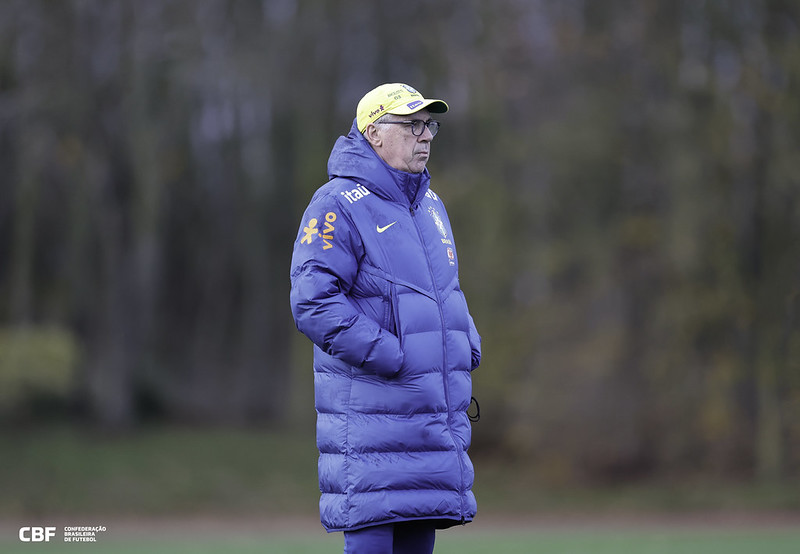 Carlo Ancelotti, técnico da Seleção Brasileira/ RAFAEL RIBEIRO/CBF