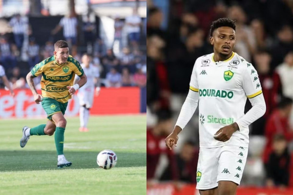 Alisson Safira e Guilherme Mariano, jogadores do Cuiabá