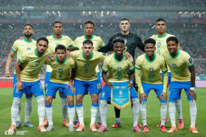 Seleção Brasileira antes de amistoso