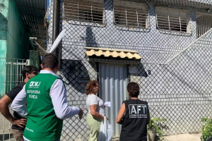 Local onde doméstica foi resgatada