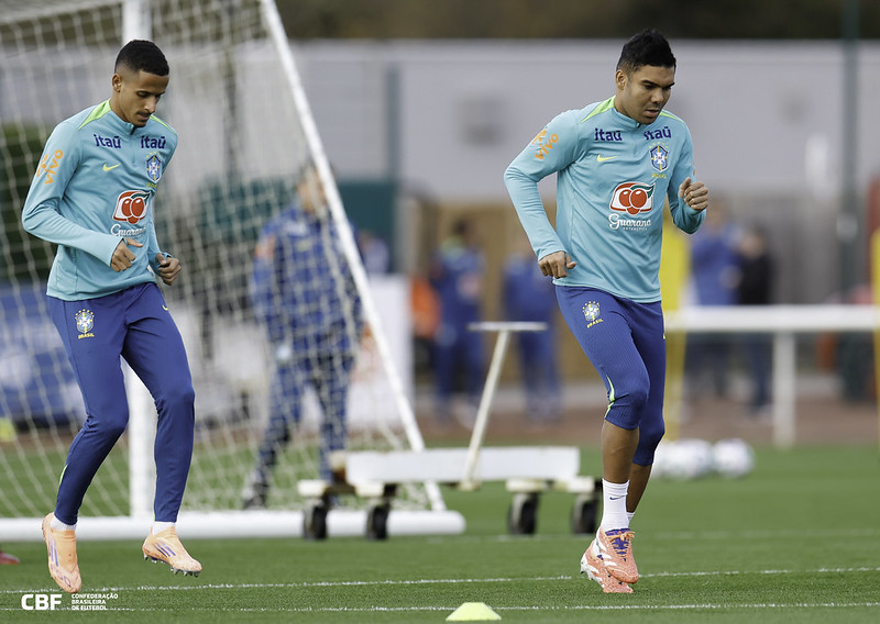 Casemiro, volante do Manchester United e da Seleção Brasileira/ RAFAEL RIBEIRO/CBF