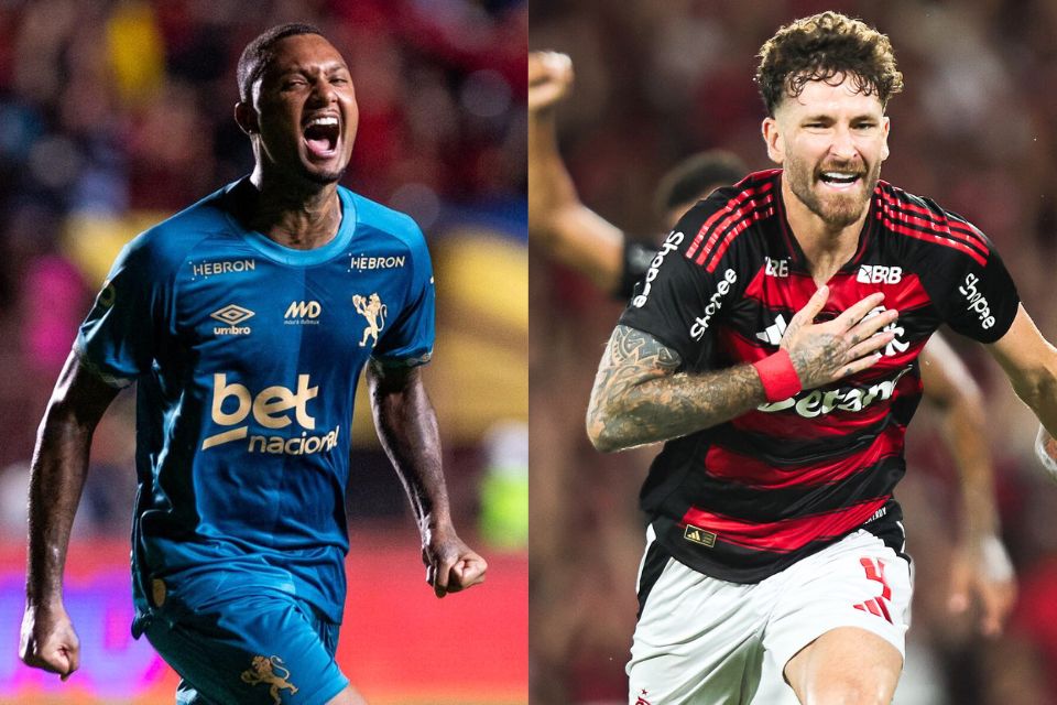 Rubro-Negros fazem duelo atrasado do Brasileirão neste sábado (15)/Rafael Vieira/DP e Gilvan de Souza/Flamengo