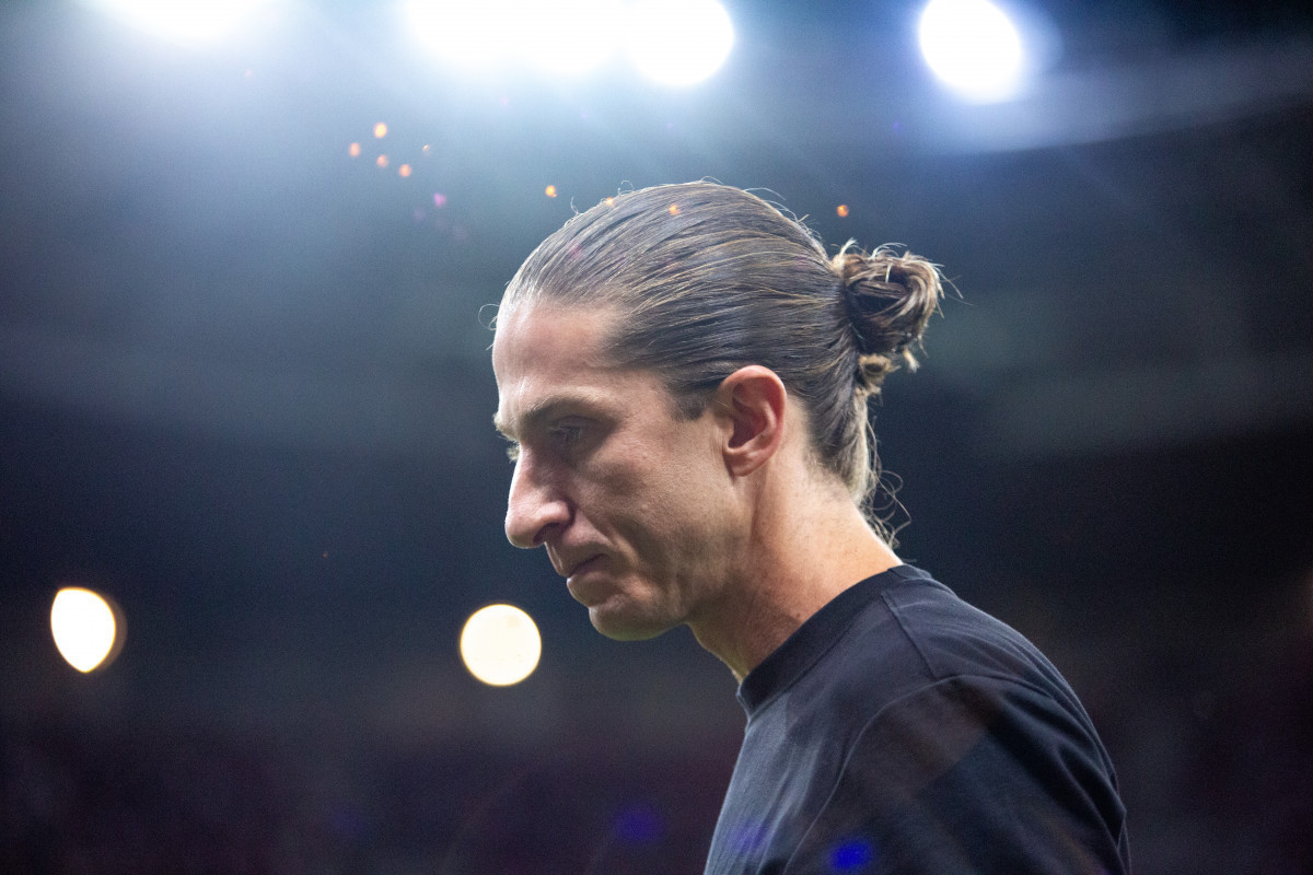  São Lourenço da Mata, PE, 15/11/2025 - SPORT FLAMENGO - Na noite deste sábado(15), a equipe do Sport recebeu a equipe do Flamengo pelo Campeonato Brasileiro da Serie A 2025 na Arena de Pernambuco. Felipe Luiz/ Rafael Vieira