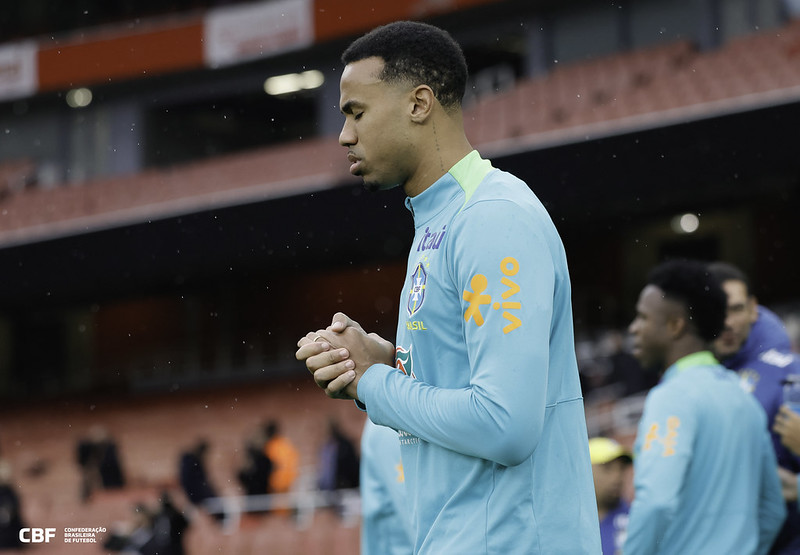 Gabriel Magalhães, zagueiro da Seleção Brasileira/Rafael Ribeiro / CBF