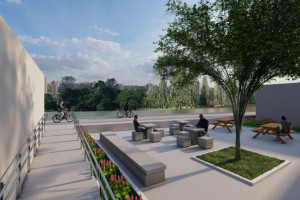 Projeto mostra como deve ficar a área após as intervenções 