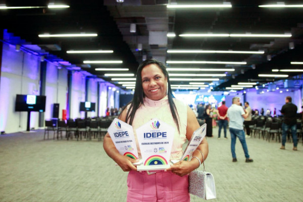 Vencedores do Prêmio IDEPE (Foto: Crysli Viana/DP Foto)