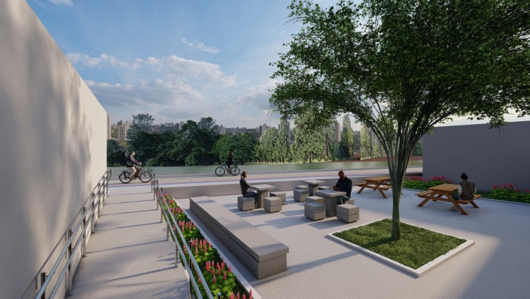 Projeto mostra como deve ficar a área após as intervenções /Prefeitura do recife 