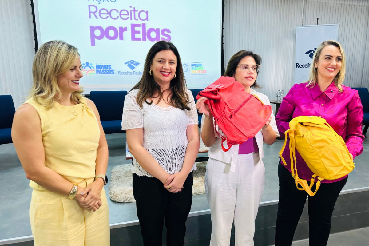 Receita Federal em Pernambuco mostra iniciativas de acolhimento às mulheres vítimas de violência (Foto: Divulgação)