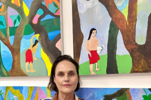 Artista plástica Julieta Cavalcanti