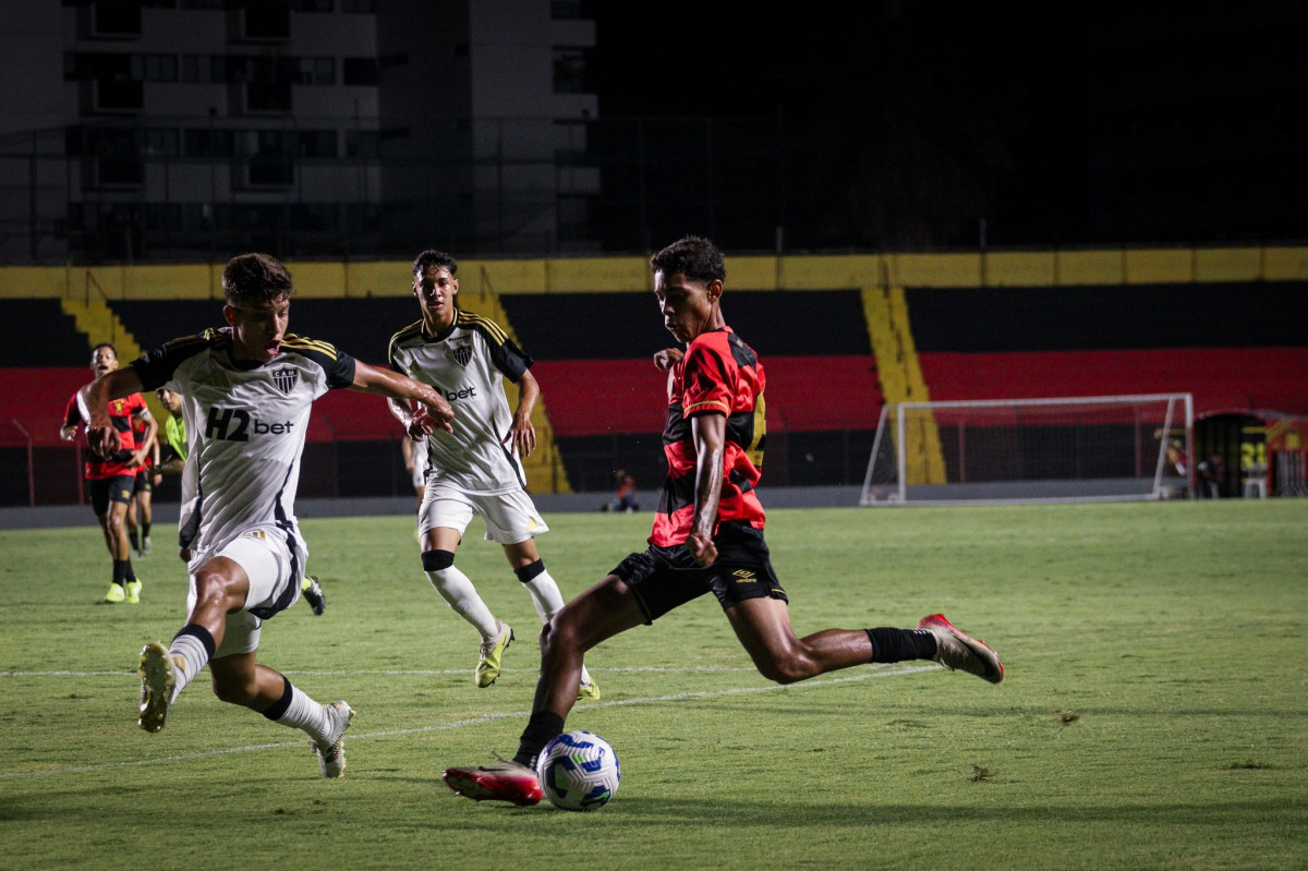 Sport x Atlético-MG, partida da volta pelas quartas de final da Copa do Brasil Sub-20, na Ilha do Retiro
/Igor Cysneiros/Sport Recife