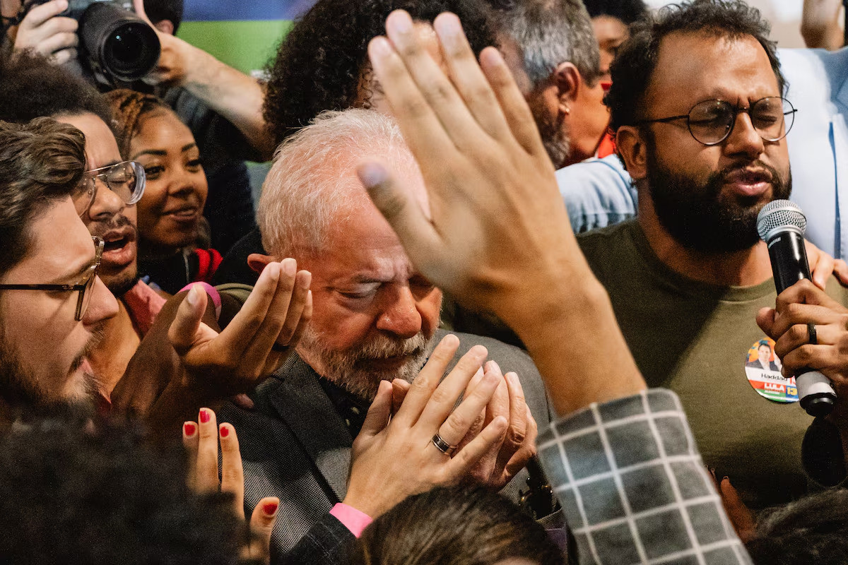 Encontro de Lula com lideranças evangélicas é registrado no documentário 'Apocalipse nos Trópicos', de Petra Costa/Francisco Proner/Netflix/Divulgação