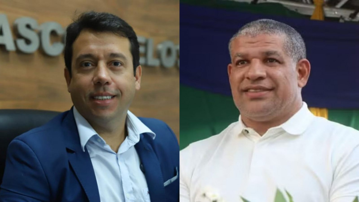 Vereadores de Ipojuca Flávio do Cartório (PSD) (à esq.) e Professor Eduardo (PSD) (à dir.)/Reprodução/Redes sociais 