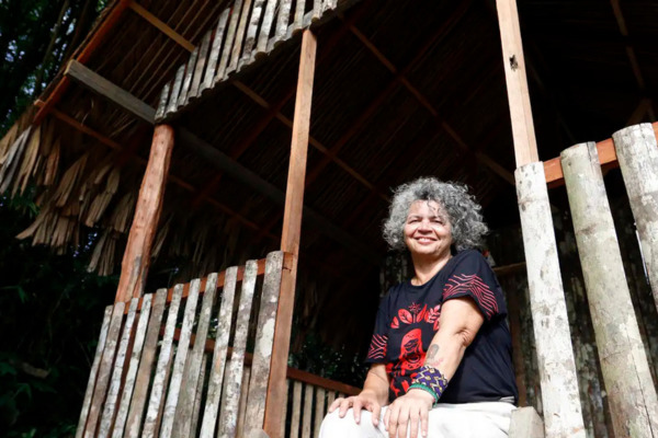  Filha de Chico Mendes defende protagonismo de povos da floresta na COP /Foto: Bruno Peres/Agência Brasil