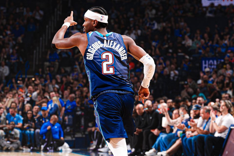 Shai Gilgeous-Alexander, jogador Oklahoma City Thunder/Divulgação/Thunder