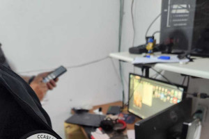 Material com conteúdo de pornografia infantil foi localizado pela PF