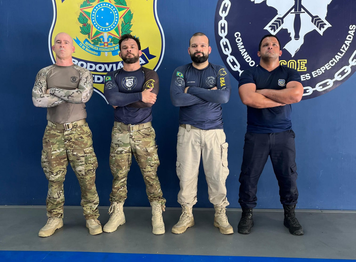 PRF realiza ação solidária e evento de jiu-jitsu em benefício do GAC no Recife
 (Ascom PRF)