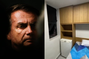 A sala passou por uma reforma há pouco tempo para receber Jair Bolsonaro