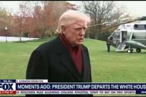 Donald Trump é interpelado por jornalistas, antes de deixar a Casa Branca: "Não sei nada sobre isso" 