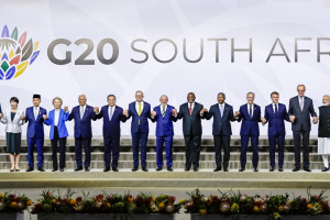 Presidente da República Luiz Inácio Lula da Silva, durante a Foto Oficial da Cúpula de Líderes do G20.