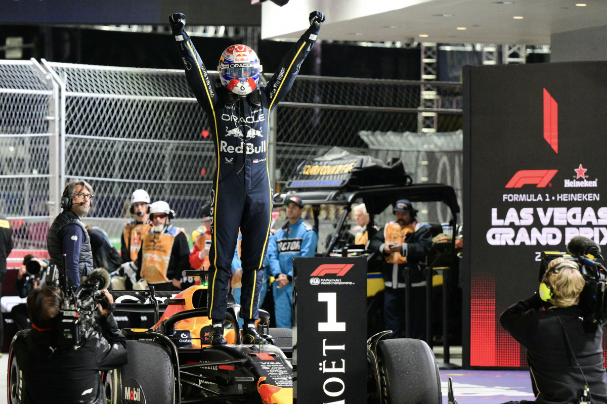Max Verstappen faturou o GP de Las Vegas/Frederic J. Brown / AFP