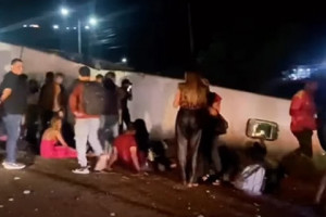 Acidente aconteceu na noite desta segunda (24)