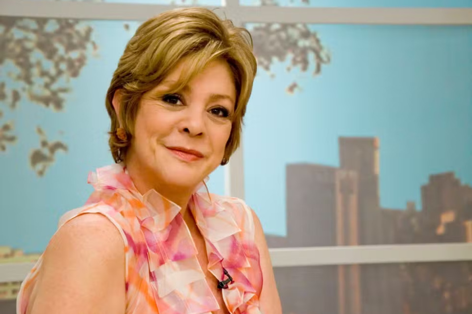 A apresentadora Ione Borges comandava o programa 'Mulheres', da TV Gazeta/Divulgação/TV Gazeta