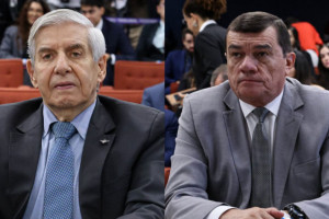 Augusto Heleno (à esq.) e Paulo Sérgio Nogueira (à dir.)