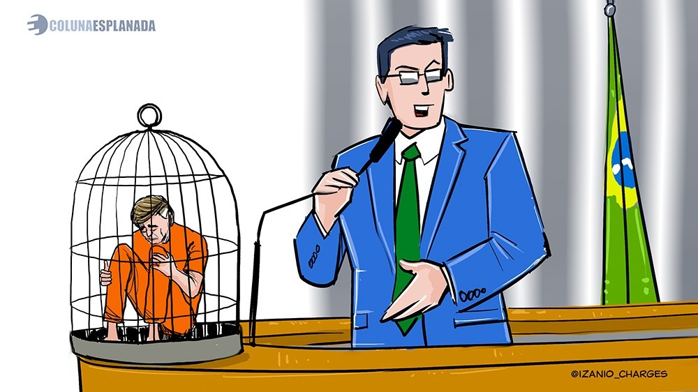 Coluna Esplanada/Charge: @izanio_charges